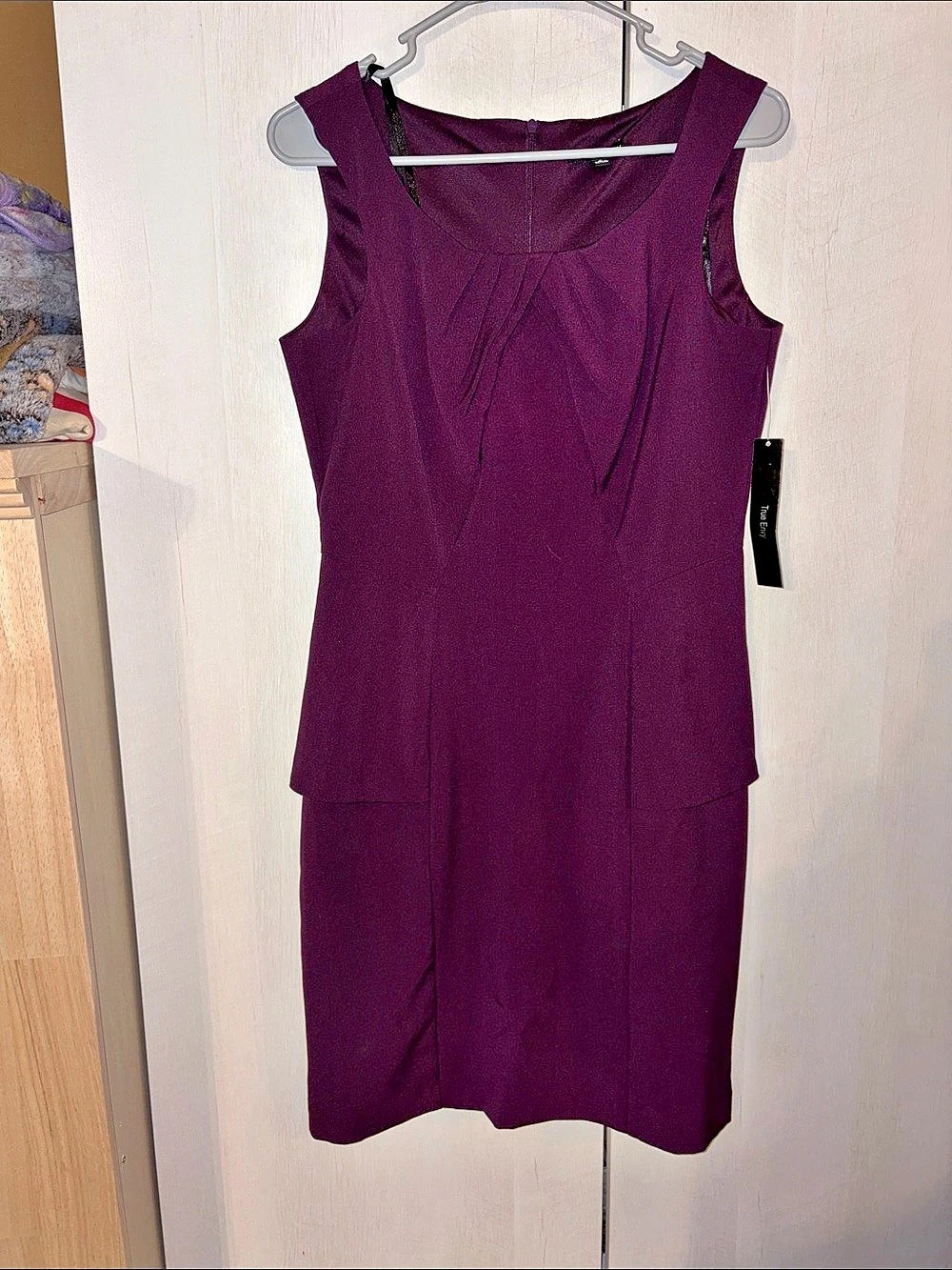 True Envy Sleeveless Midi Dress in Purple Size 6